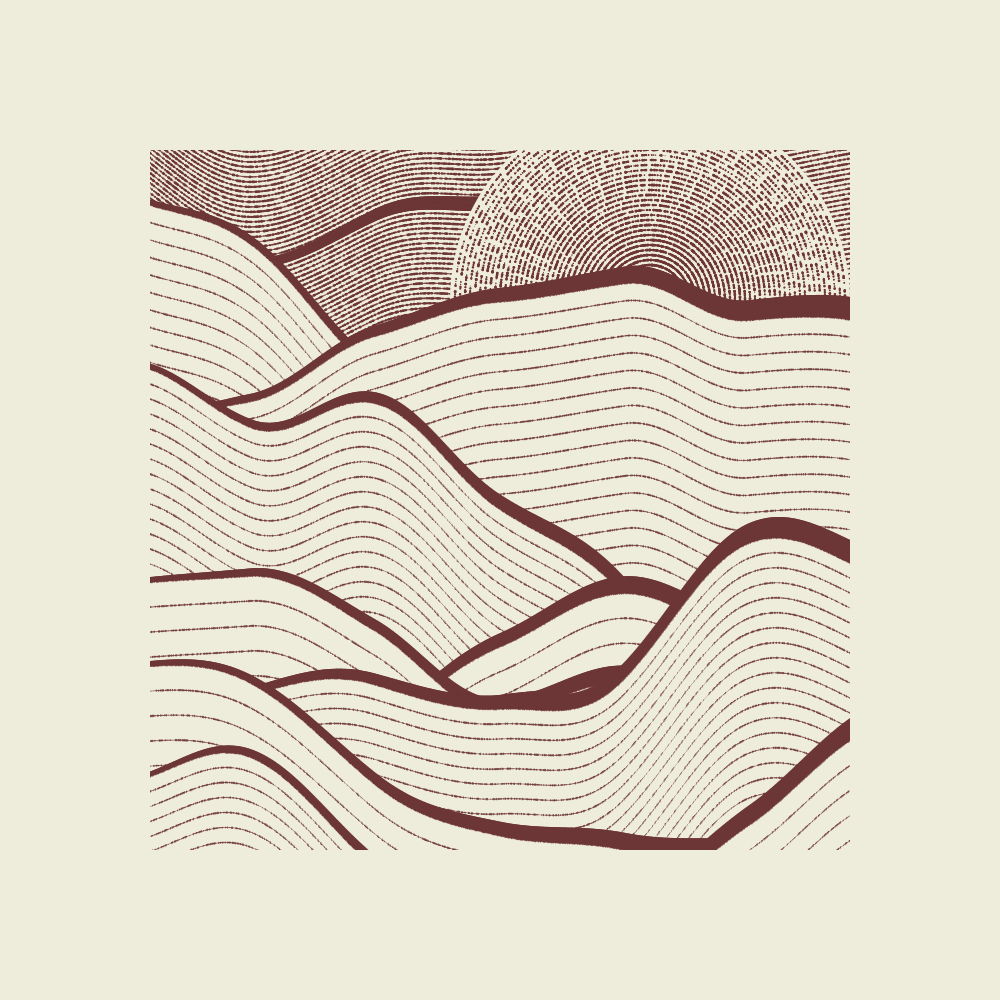 One color sketch #52