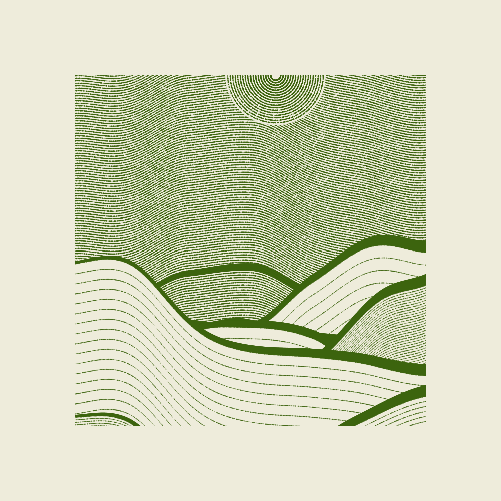 One color sketch #44